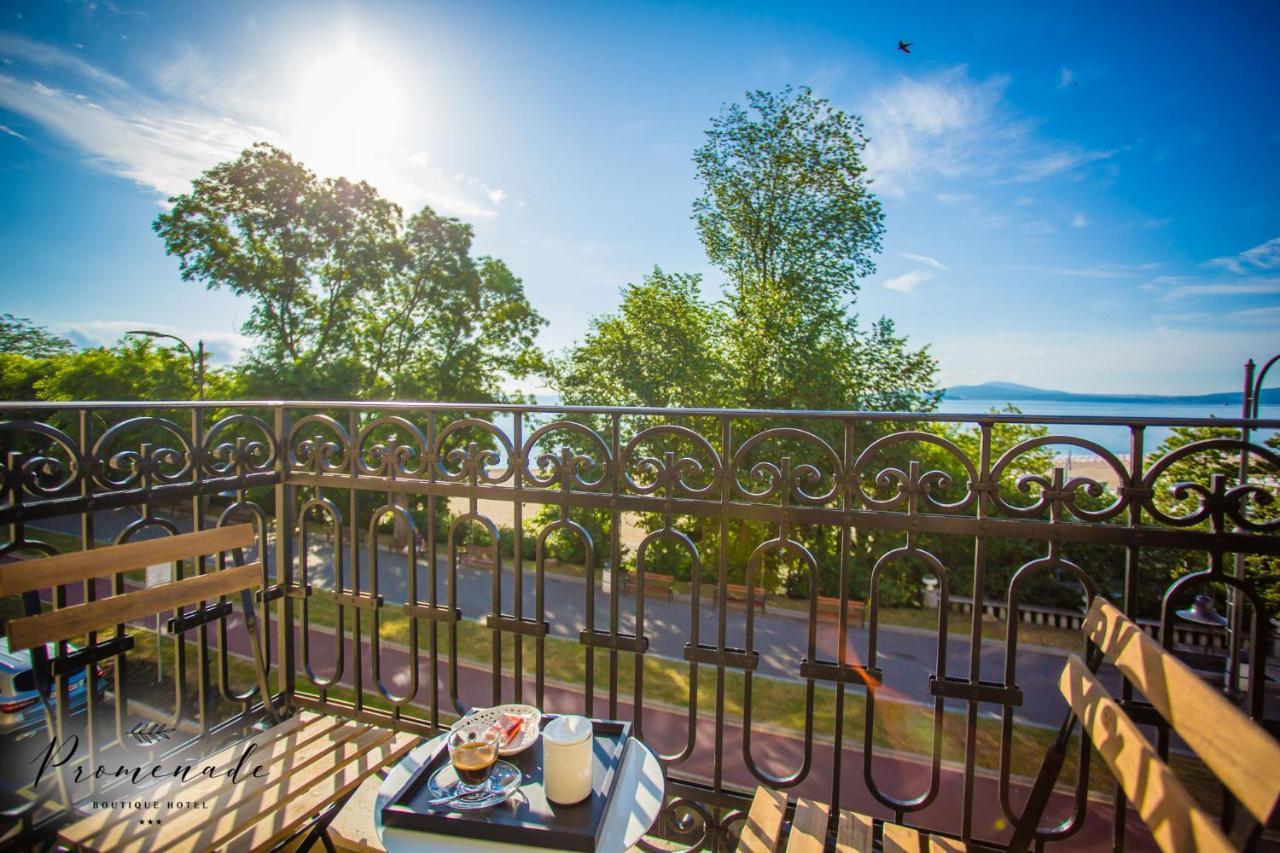 Hotel Residence Promenade Burgas Stad Buitenkant foto View from the balcony of the hotel