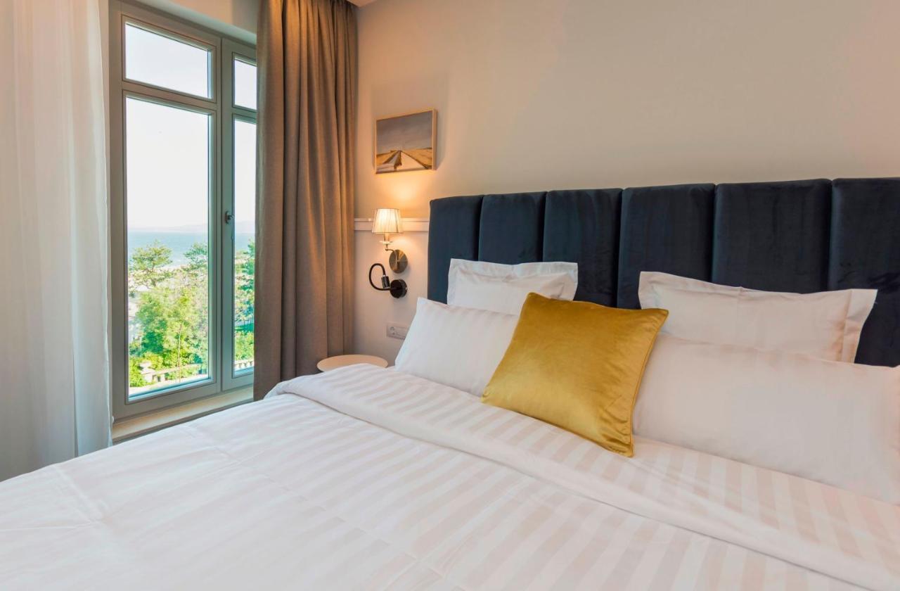 Hotel Residence Promenade Burgas Stad Buitenkant foto A bedroom at the hotel