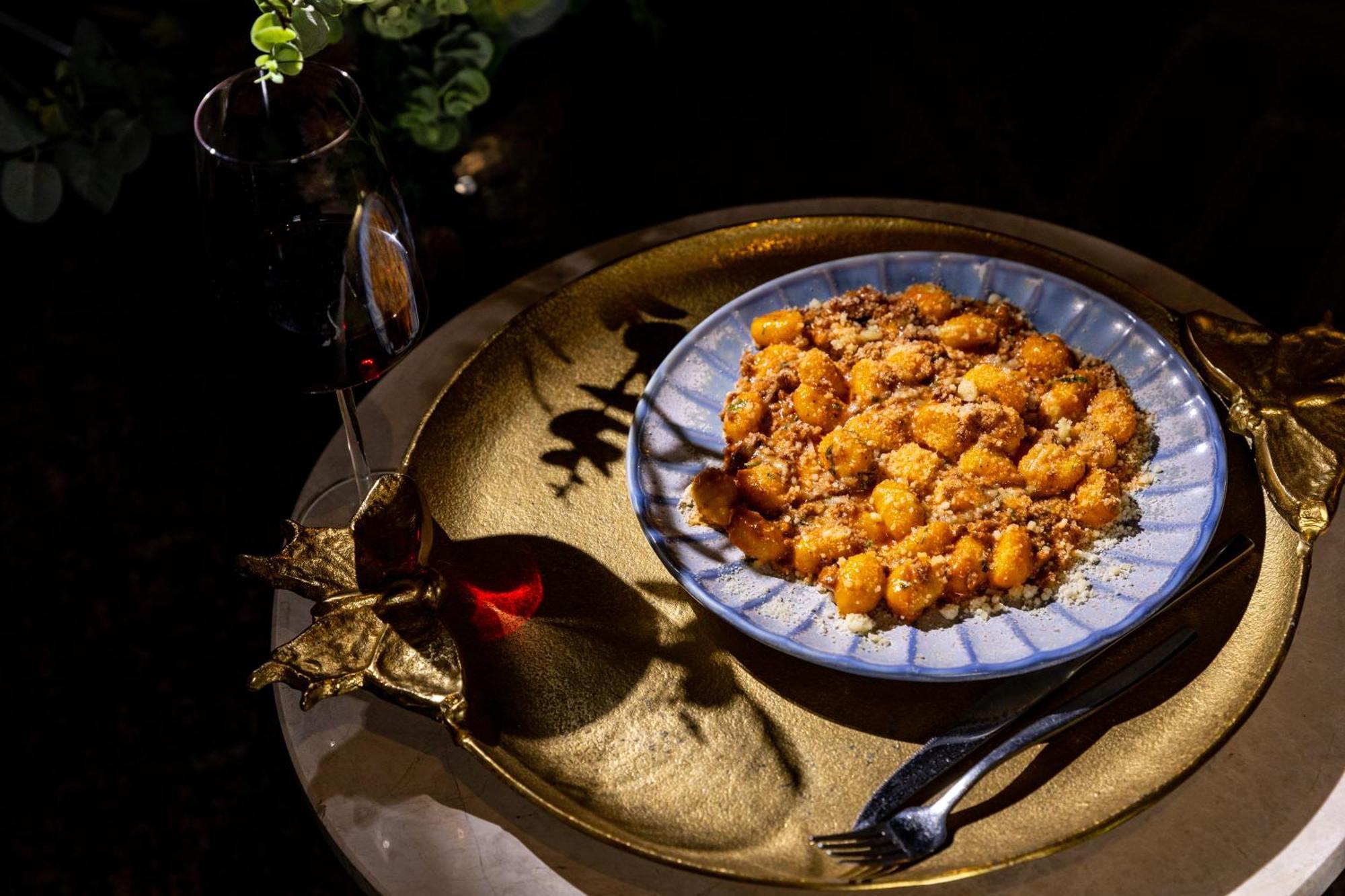 Hotel Residence Promenade Burgas Stad Buitenkant foto A plate of gnocchi